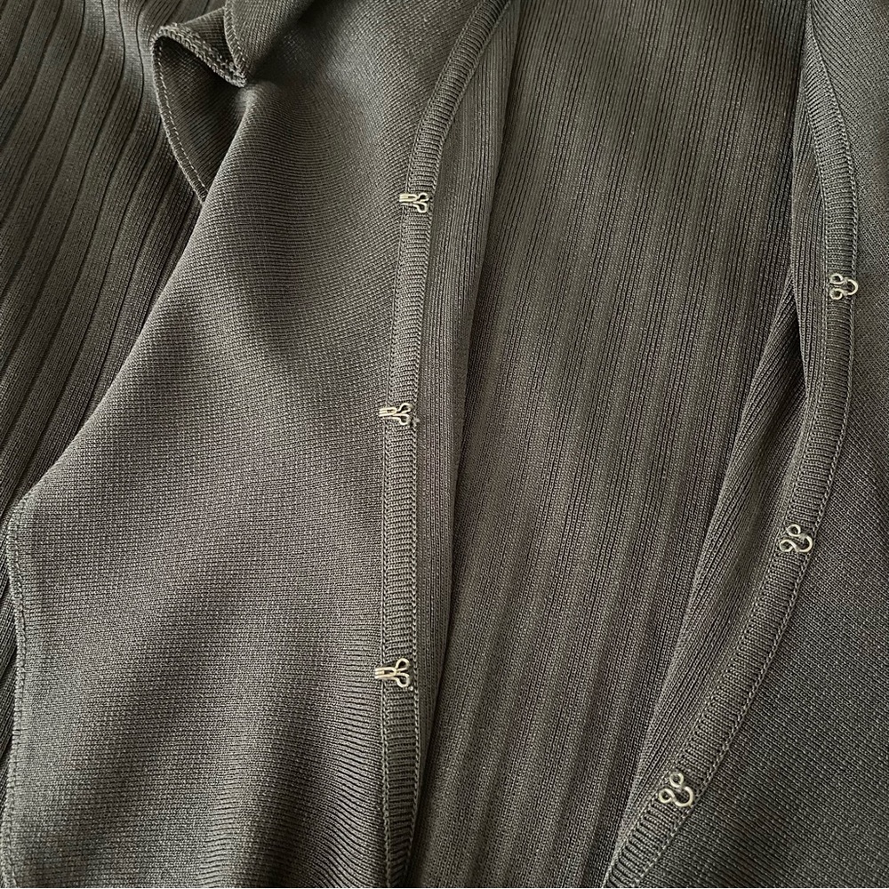 Exclusively Mistook Ruffle Front Duster Petite Sm… - image 4